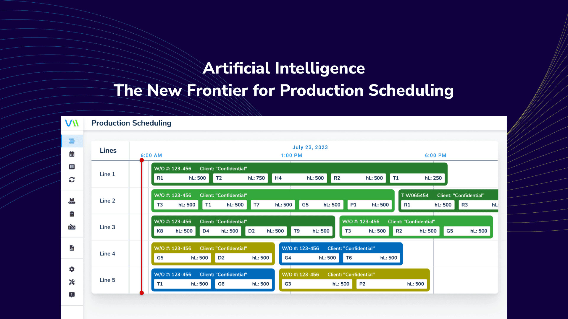 Artificial Intelligence, The New Frontier for Production Scheduling.